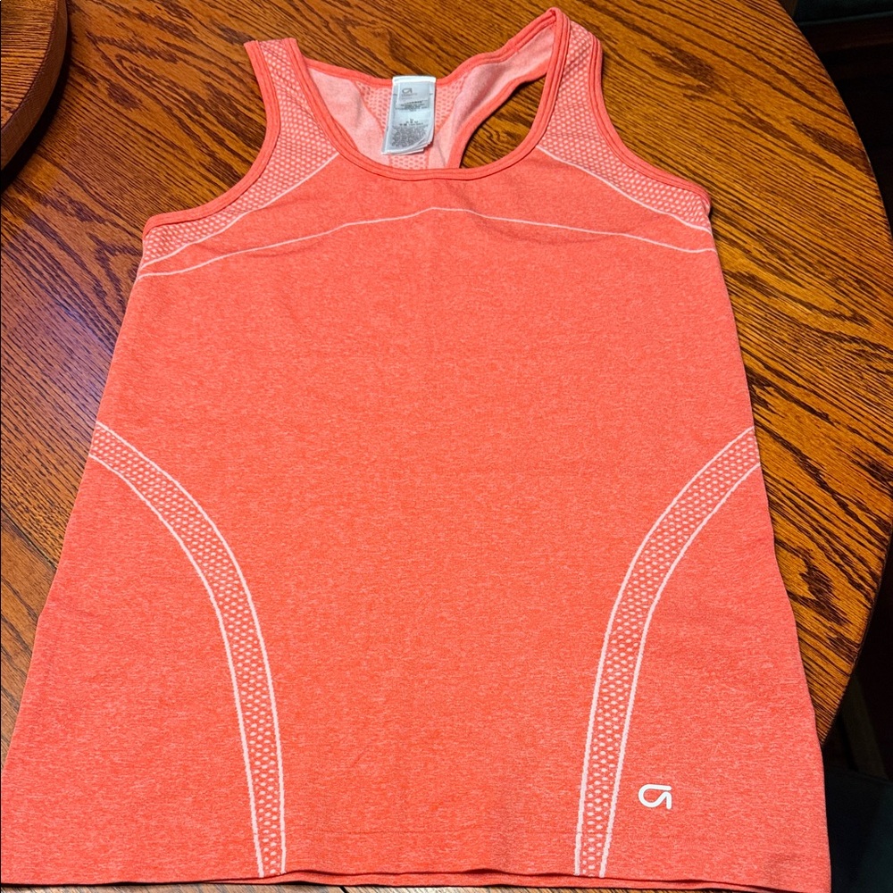GAP Orange Racerback Tank Top